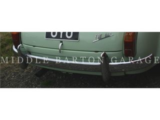 REAR BUMPER 600D - STAINLESS STEEL